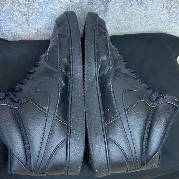 Nike Court Vision Mid Next Nature Black Basketball Shoes size 12 - Picture 12 of 14